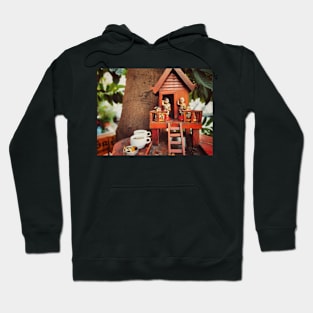 Buddhist spirit House in Cambodia. Cambodian Buddhism belief and culture. Hoodie